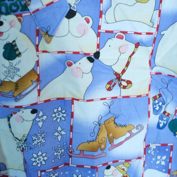 Christmas Scrub Top - Picture 4 of 5